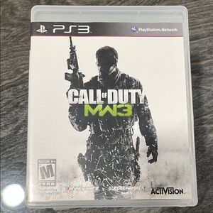 Call of Duty: Modern Warfare 3 for PS3 - Black Cover